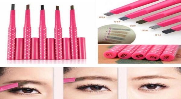 Kit de crayon à sourcils ombre longue durée imperméable naturel stylo à sourcils maquillage Liner poudre Shaper outil de maquillage cosmétique usine pri3433073