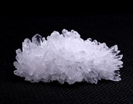 Crystal blanc Druse Druse Vug Crystal Cluster Nunatak Décoration chakra guérison Reiki Stone Column Point Radiation6099489