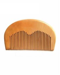  Cepillos para el cabello de madera de madera natural Men039s peine de barba de madera con logotipo personalizado6126986