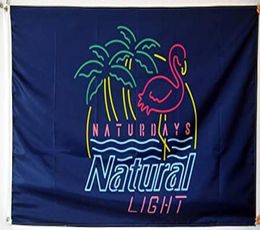 Naturdays Natural Natural Light Banner Flag 3x5ft Impression Polyester Club Team Sports Indoor avec 2 œillets en laiton7267782