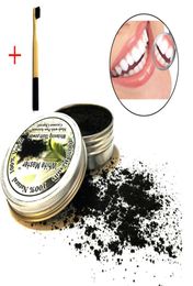 Nature Bamboo Dillage Activé du charbon dentaire Poudres de dents nettoyage de dents Plaque Tartare Élimination du café Tapison1528070