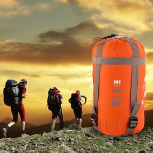 Mini Slaapzakken Ultralight Multifuntion Draagbare Outdoor Envelop Reistas Wandelen Camping Apparatuur 700g 7 Kleuren