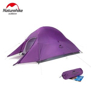 NatureHike Cloud Up 2 Tente Tente de camping ultralight 1 2 personne double couche imperméable pêche à la pêche en plein air