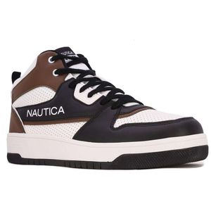 Nautica Baskets montantes tendance pour homme – Baskets tendance pour style basket-ball et confort, chaussures de marche Oakford