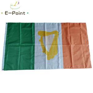 Naval Jack of Ireland Vlag 3 * 5ft (90 cm * 150cm) Polyester Flag Banner Decoratie Flying Home Garden Flag Feestelijke geschenken