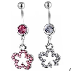 Nombril Bell Button Rings D0060 Belly Ring Mix Colors Drop Delivery Jewelry Body Dhgarden Otidh