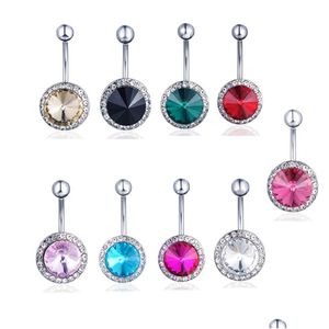 Nombril Bell Bouton Anneaux D0444 Nouvelle Fleur Ventre Corps Piercing Stud Drop Livraison Bijoux Dhgarden Dhwfr