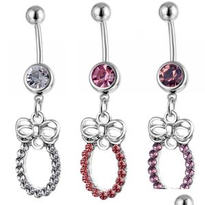 Nombril Bell Button Rings D0540 Belly Ring Mix Colors Drop Delivery Jewelry Body Dhgarden Dhhul