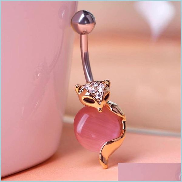 Nombril Bell Button Anneaux Luxtury Cubic Zirconia Head Nombril Piercing Nombril Anneaux Oreille Nail Shamblla Corps Bijoux 5 Dhseller2010 Dhbeu