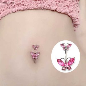 Navelbelknopringen Sexy Chirurgisch Staal Kristallen Navelpiercing 14G Schattig Navelpiercing Bulk Buikpiercingpakket CZ Navelring Lichaamssieraden YQ240125