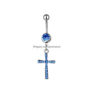 Navel Bell -knop klinkt yyjff d0741 buikring drop levering sieraden body dhnwb