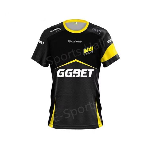 Navi Team Uniform E-sports Supporter T-shirt Csgo Dota Lol League Shirt Casual Mode Homme Surdimensionné