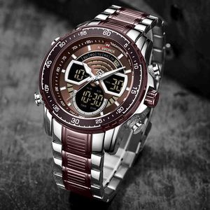 Navorce horloge Mannen Mode Sport Quartz Klok Merk Mens Horloges Luxe Militaire Waterdichte Horloge Relogio Masculino 210517
