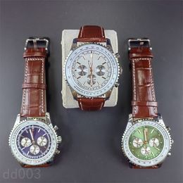 Navitimer horloges mannen luxe dame horloge multi dial werk orologi mode straat winkelen perfect aaa horloge cool hiphop SB046 C23