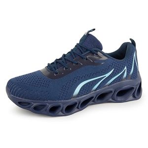 Navy Blue Men Running Shoes Trainer Fashion Hotsale