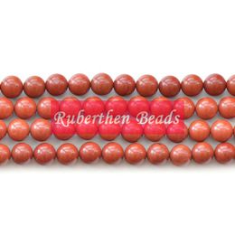 NB0046 gros perles naturelles en vrac pierre perles de jaspe rouge grande quantité pierre 4/6/8/10 mm perles rondes pour la fabrication de bijoux