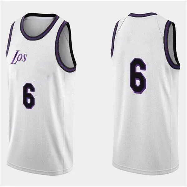 Men's Fanatics Branded LeBron James White Los Angeles Lakers 2022/23 Fastbreak Jersey - City Edition