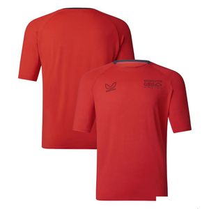 NBQI Men's PoloS 2024 Nieuwe F1-fans dragen T-shirt Forma 1 Team Heren Shirts Summer Racing Casual Sports Jersey TEE Plus Size Custom DHLBC