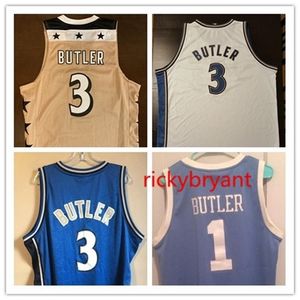 NC01 College Basketball Jersey Washington Caron 3 Butler Throwback Jersey Dubbel gestikte borduurwerk op maat gemaakt grote maat S-5XL