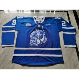 Nc01 Maillot de hockey personnalisé Hommes Jeunes Femmes Vintage Mississauga Steelheads 92 Owen Beck High School Taille S-6XL ou n'importe quel maillot avec nom et numéro