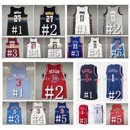 NC01 James 1 Harden Joel 21 Embiid Allen 3 Iverson NCAA Basketball Jersey Tyrese Maxey Nikola Jamal Mutombo Petrovic 15 Jokic Irving Kevin 7