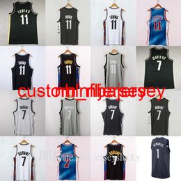 NCAA 11 Irving Jersey Kevin 7 Durant Karl-Anthony 32 Villes Carsen 1 Edwards Hommes Basketball Maillots S-XXL