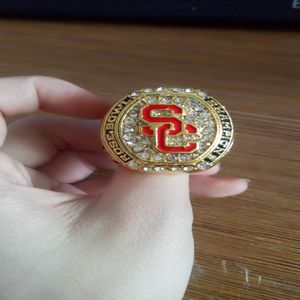 NCAA 2021 USC University of Southern California Championship Rings for Men Europe en America Memorial Nostalgic Classic 270Z