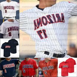 NCAA 2024 Arizona Wildcats College Baseball Jerseys Jacob Berry Daniel Susac Kenny Lofton Trevor Hoffman Chase Silseth Ryan Holgate Nich High