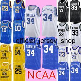 NCAA 34 Jesus Shuttlesworth Jersey Cheap 33 Johnson College Basketball Jersey cousu s S-XXL