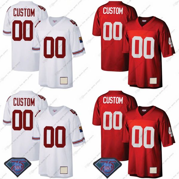 NCAA 75th Vintage Football Jerseys Retro Pat Tillman Anquan Boldin Jake Plummer J.V. Cain Dan Dierdorf Guy Chamberlin Driscoll Kiesling Nevers Wilson Chamberlin