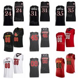 NCAA College Basketball 35 Darrell Griffith Jersey University 31 Wes Unseld 3 Peyton Siva 24 Jaelyn Witers 22 Deng Adel Donovan Mitchell 45 voor sportfans Hoog/Goed