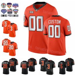 NCAA College Football Oklahoma State Cowboys Jersey 2 Mason Rudolph 49 Matt Ammendola 5 Justice Hill 3 Marcell Ateman 17 Dillon Stoner 14 Bryce Balous Chad Whitener