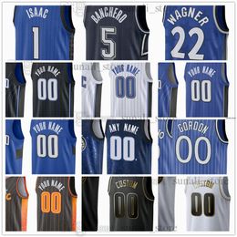 Basketbal Paolo 5 Banchero Jerseys Cole 50 Anthony Franz 22 Wagner Jonathan 1 Isaac Markelle Fultz Jalen 4 Suggs Joe 7 Ingles Wendell Carter Jr. Gedrukt Heren Dames Jeugd