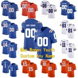 NCAA College Jerseys Florida Gators 10 Josh Hammond 12 Van Jefferson 13 Feleipe Franks 27 Dameon Pierce Football personnalisé cousu