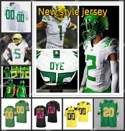 Ncaa College Oregon Ducks Football Jerseys Bo Nix Sean Dollars Troy Franklin Justin Flowe Noah Sewell Justin Herbert Kayvon Thibodeaux MarK