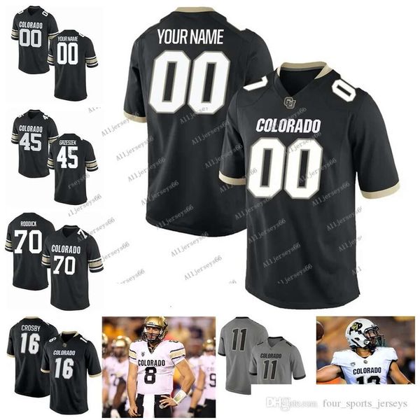 Ncaa Colorado Buffaloes camisetas de fútbol universitario para hombre Jaren Mangham Jersey Jalen Harris Juwann Winfree Dimitri Stanley personalizado