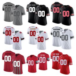 NCAA Custom College Ohio State Buckeyes Maillots de football Braxton Miller Justin Fields Chase Young Chris Olave Cris Carter J.K Dobbins Curtis High