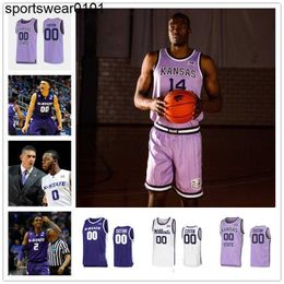 NCAA Custom Kansas State Wildcats Basketball Jersey 4 Seryee Lewis 12 Carlton Linguard Jr. 14 Drew Honas 15 Trey Harris 20 Kaosi Ezeagu 21