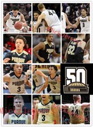 NCAA Custom Purdue Boilermakers College Basketball Jersey 3 Carsen Edwards 33 E'Twaun Moore 12 Evan Boudreaux 14 Ryan Cline 23 Kyle King 24 Grady Eifert 32 Matt Haarms