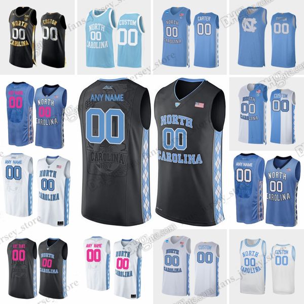 NCAA Personnalisé XS-6XL Caroline du Nord Tar Heels College Basketball Jerseys Kerwin Walton Dawson Garcia Armando Bacot Caleb Love Leaky Black Brady Manek Armando Bacot