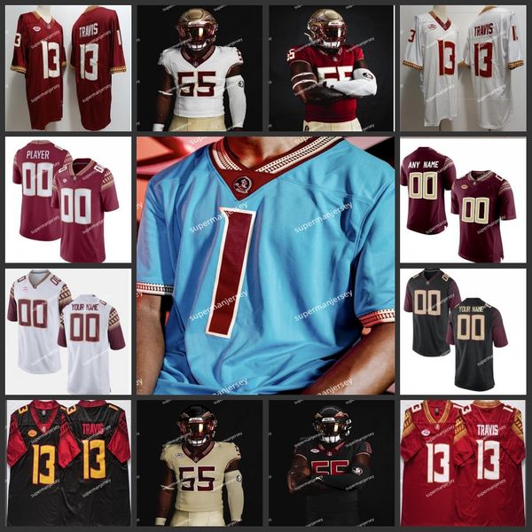 NCAA Florida 2023 Jersey de fútbol más reciente Derwin James Deondre Francois Jameis Winston Deion Sanders Cam Akers Dain Cook Charlie Ward FSU Jerseys