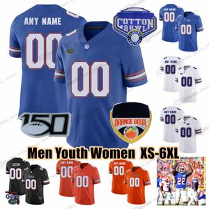 NCAA Florida Gators College voetbalshirts 6 Jeff Driskel Jersey 11 Kyle Trask 15 Tim Tebow 22 E.Smith 81 Aaron Hernandez Kyle Pitts Kadarius Toney Hammond Custom