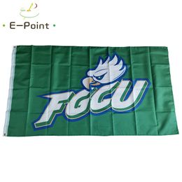 NCAA Florida Gulf Coast Eagles Vlag 3 * 5ft (90cm * 150cm) Polyester Vlag Banner Decoratie Flying Home Garden Flag Feestelijke geschenken
