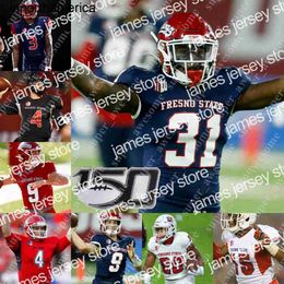 NCAA Fresno State voetbaljersey Evan Williams Evan Bennett Kenny Gagnon Leve