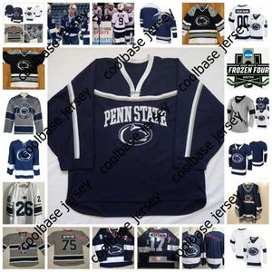 NCAA Frozen Four Penn State Nittany Lions Maillot de hockey 3 Alyssa Machado Maillots 4 Maeve Connolly 5 Karley Garcia 6 Carrie Byrnes 7 Olivia