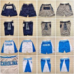 Georgetown Hoyas Basketball Shorts Carolina Rits Mens College Short Stitched Pocketed Summer Broek Broek