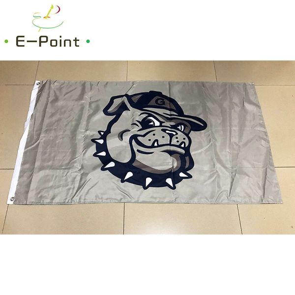 NCAA Georgetown Hoyas Flag 3 * 5ft (90cm * 150cm) Polyester Drapeau Bannière Décoration Flying Home Jardin Drapeau Festive Cadeaux