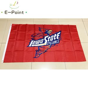 NCAA Iowa State Cyclones polyester Flag 3ft*5ft (150cm*90cm) Flag Banner decoration flying home & garden outdoor gifts