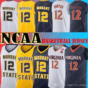 NCAA Murray State University 12 Basketball Jersey University of Virginia 12 DeAndre Hunter