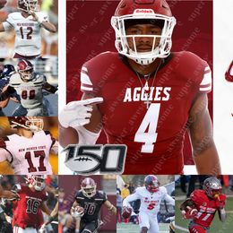 NCAA New Mexico Staat voetbalshirt Jonah Johnson JUWAUN Price O'Mausy Samuels Dominic Gicinto Trevor Brohard Jared Wyatt Alex Escobar Sage Doxtater Donavan King